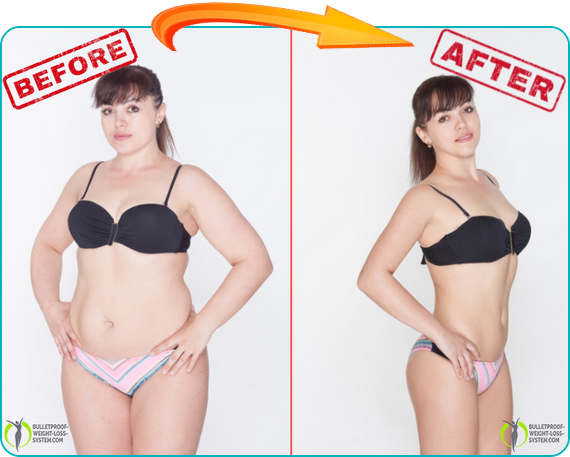 Before and After with Bulletproof Weight Loss System™